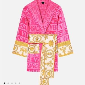 I ♡ BAROQUE SHORT BATHROBE